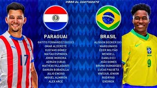 Paraguai x Brasil MELHORES MOMENTOS Quem Leva a Melhor nas Eliminatórias Faça Sua Aposta [upl. by Care]