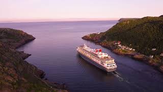 The Bolette Cruise Ship Leaving Port of St Johns NL July 2024 [upl. by Eniortna]