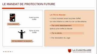 Le mandat de protection future [upl. by Asetal]