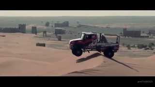 Loprais Derooy test session for Dakar 2016  powered by InstaForex [upl. by Adnwahsor]