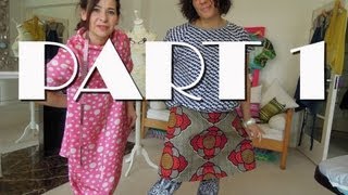 Howto sew an ALine Skirt  PART 1 Easy for beginners [upl. by Eryn]