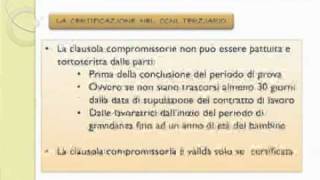 La certificazione dei contratti di lavoro [upl. by Gromme]