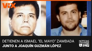 Última Hora Detienen a Ismael el Mayo Zambada y a Joaquín Guzmán López hijo de El Chapo [upl. by Odlanyer]