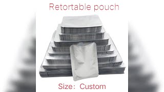 Hot selling RSH Packaging wholesale retortable pouch factory [upl. by Lovato]