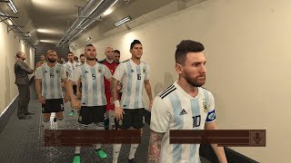 Argentina vs Croatia  FIFA WORLD CUP RUSSIA 2018 Gameplay [upl. by Llenil]