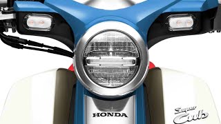 New Honda Super Cub C125 2024 New Colors Concept [upl. by Katrina]