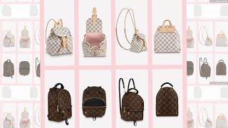 LV SPERONE BB VS PALM SPRINGS MINI BACKPACK  BAG UNBOXINGREVIEWCOMPARISON  LOUIS VUITTON [upl. by Ynner]