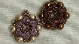 Sidonias handmade jewelry  In Blossom Pendant tutorial [upl. by Mahon]