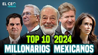 TOP 10 hombres más ricos de México [upl. by Lamee]