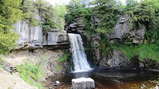 Yorkshire Dales Country Walk  Ingleton Waterfalls Trail round [upl. by Elma]