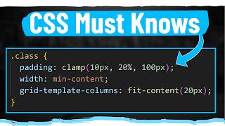 You Should Know These 7 CSS Responsive Sizing Features [upl. by Araccot426]