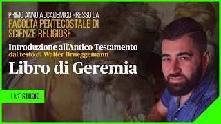 Introduzione allAntico Testamento Il libro di Geremia 🔴 LIVE STUDIO  Parte 1 [upl. by Wojcik274]