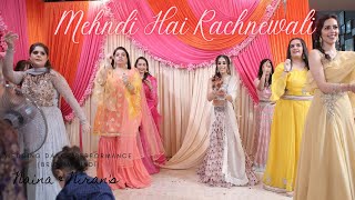 Mehndi Hai Rachnewali  Indian Wedding Dance Performance [upl. by Adnole]