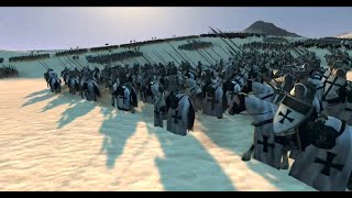 Battle of Crusaders against Saladin 1187 [upl. by Iaverne]