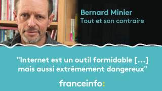 Bernard Minier quotInternet est un outil formidablequot [upl. by Kanter150]