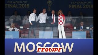 La finale FranceCroatie des politiques  Foot  CM 2018 [upl. by Lehar]