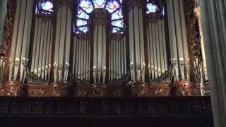 Le grand orgue de Notre Dame de Paris  4  Concert inaugural [upl. by Eellek]