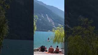 Slow life by the lake at Molveno Italy 🌊🌿 shorts molveno italy [upl. by Fakieh]