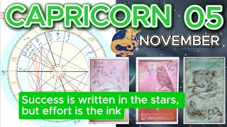 CAPRICORN Daily Horoscope for November 5 Master Your KITE Natal Chart for Wealth amp Power [upl. by Katina978]