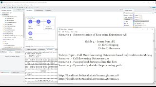 Mule 4  Call Mule Flow Using Dataweave [upl. by Nilyam166]