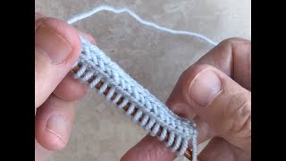 Knitting I Cord Cast On [upl. by Notyad244]