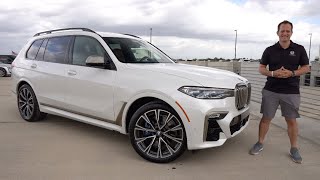 Is the 2022 BMW X7 M50i a BETTER luxury sport SUV than a Cadillac Escalade [upl. by Schlessel794]