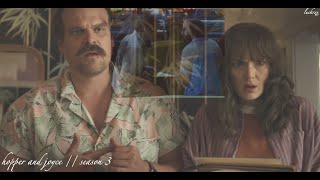 hopper and joyce being the stars of season 3 for 11 minutes [upl. by Lachus344]