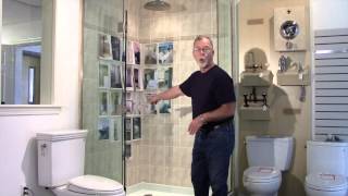 Fameless Shower Door Basics [upl. by Natsyrt999]