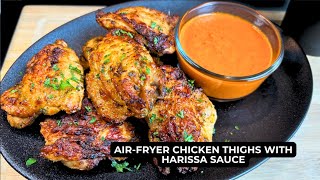 Flavorful and Healthy Chicken with Harissa Sauce  Baked or AirFried [upl. by Bensen]