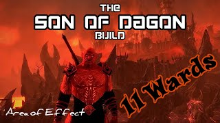 ESO  Son of Dagon Build  10 Wards Stam DK Damage Dealer  Area of Effect [upl. by Inaliel]