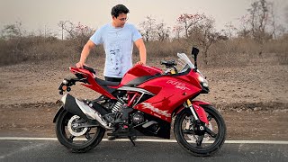 2022 TVS Apache RR 310 Review  Better Than KTM RC 390 [upl. by Nwahsem647]