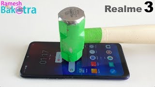 Realme 3 Screen Scratch Test Gorilla Glass 3 [upl. by Astrea]