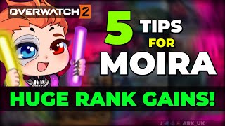 5 TIPS to RANK UP with Moira in Overwatch 2 [upl. by Adamik]