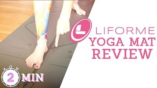 Liforme Yoga Mat Review  Best Yoga Mats  Alignment Lines [upl. by Tepper282]