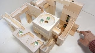 Marble run blocks  simplified construction [upl. by Trina728]