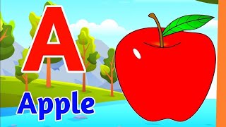 ABC phonics song  abcd song with sounds for toddlers  abc learning rhyme for toddlers  abc rhymes [upl. by Ole]