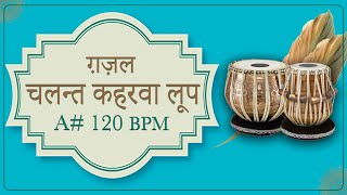 Ghazal Chalant keharwa Loop  A 120 BPM  Pattern 01  Chalant Keharwa  Keharwa loop  Tabla Loop [upl. by Hanover900]