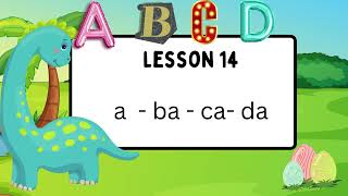 Phonics Practice Read Aloud for Lesson 14 short a for kids [upl. by Swirsky]