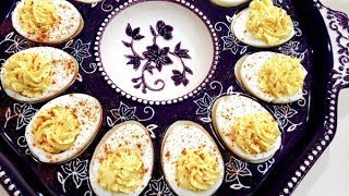 How to Make Deviled Eggs  The Best Classic Deviled Eggs Recipe  Amy Learns to Cook [upl. by Yttig]