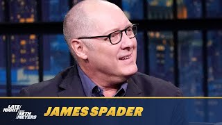 James Spader Hopes William Shatner Kept His Blue Origin Spacesuit [upl. by Nirek488]