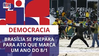 Brasília se prepara para ato que marca um ano do 81 [upl. by Steddman]