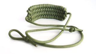 How to Make a Paracord Rock Sling  Shepherd Sling Tutorial [upl. by Hctim]