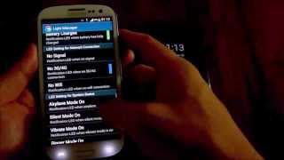 Light Manager  LED Notification Settings v75 [upl. by Aikemit694]