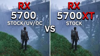 RX 5700 StockUnderVoltOC vs RX 5700 XT  Test In 12 Games at 1080p [upl. by Garnett]