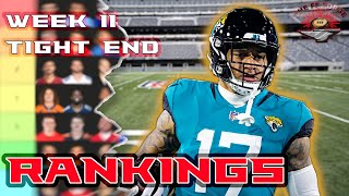 Week 11 TE Rankings Fade em Love em  Lineup Decisions  2023 Fantasy Football [upl. by Esilahs]