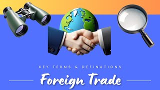 Key Terms amp Definitions  Trade Finance  Chapter 2 [upl. by Akinehc584]