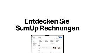 Entdecken Sie SumUp Rechnungen [upl. by Linnette]