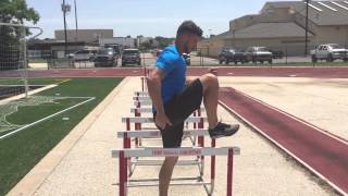 Hurdle Drills to Improve Mobility [upl. by Anayad]