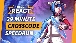 CrossCode Developers React to 29 Minute Speedrun [upl. by Lloyd]