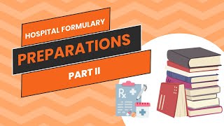 Preparation of Formulary [upl. by Salinas42]